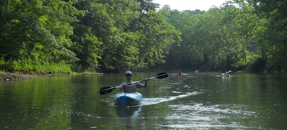 Paddling Ten Mile