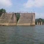 cement structure on mon river near greensboro (1)