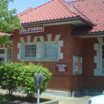 historic train station now post office california