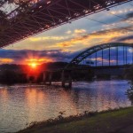 wv wheeling sunset